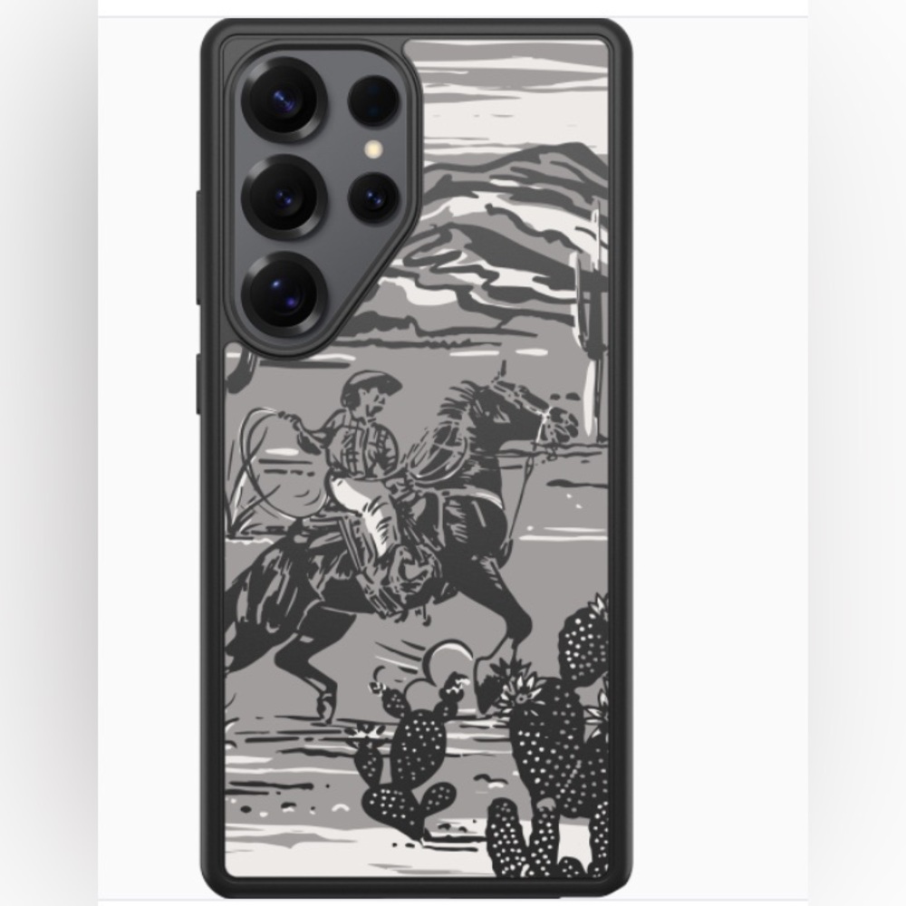 Galaxy S25 ultra  Case  Western Noir Collection new